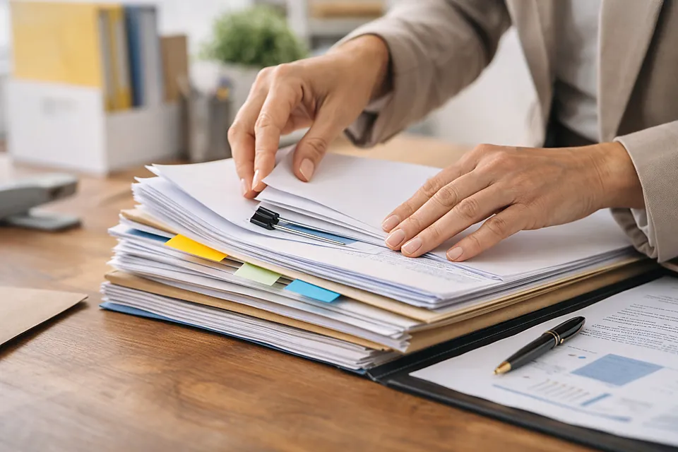 Préparation et classement de documents